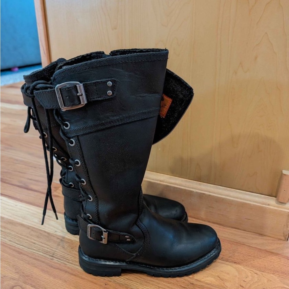 Harley Davidson riding boots size 6 1/2